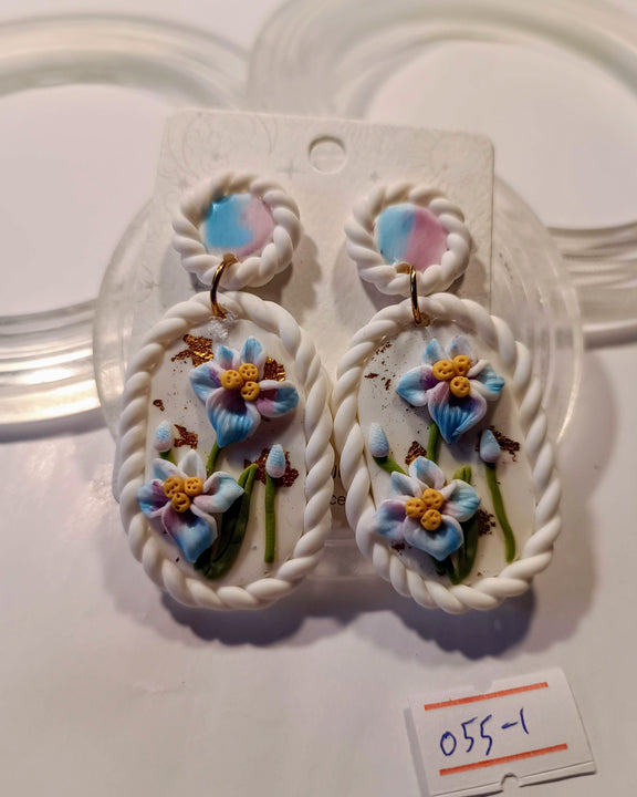 Handmade Floral Earrings
